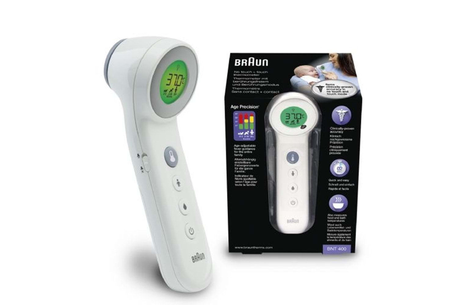 Braun Temassız Ateş Ölçer BNT400 B