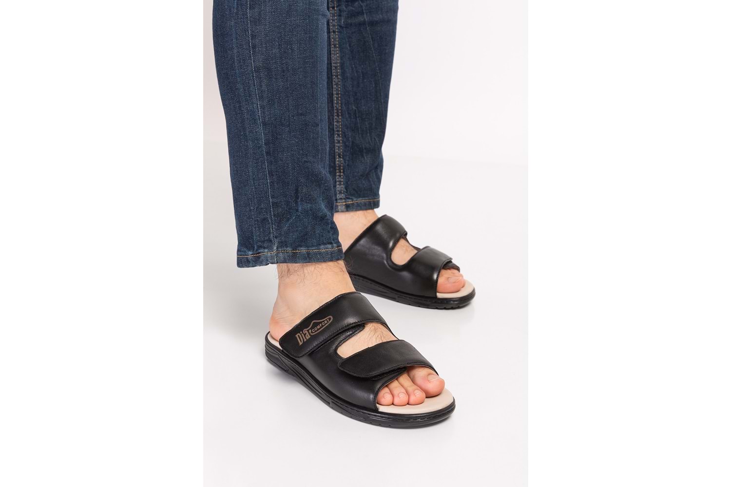 Dia Comfort Ortopedik Erkek Terlik - Siyah - 41