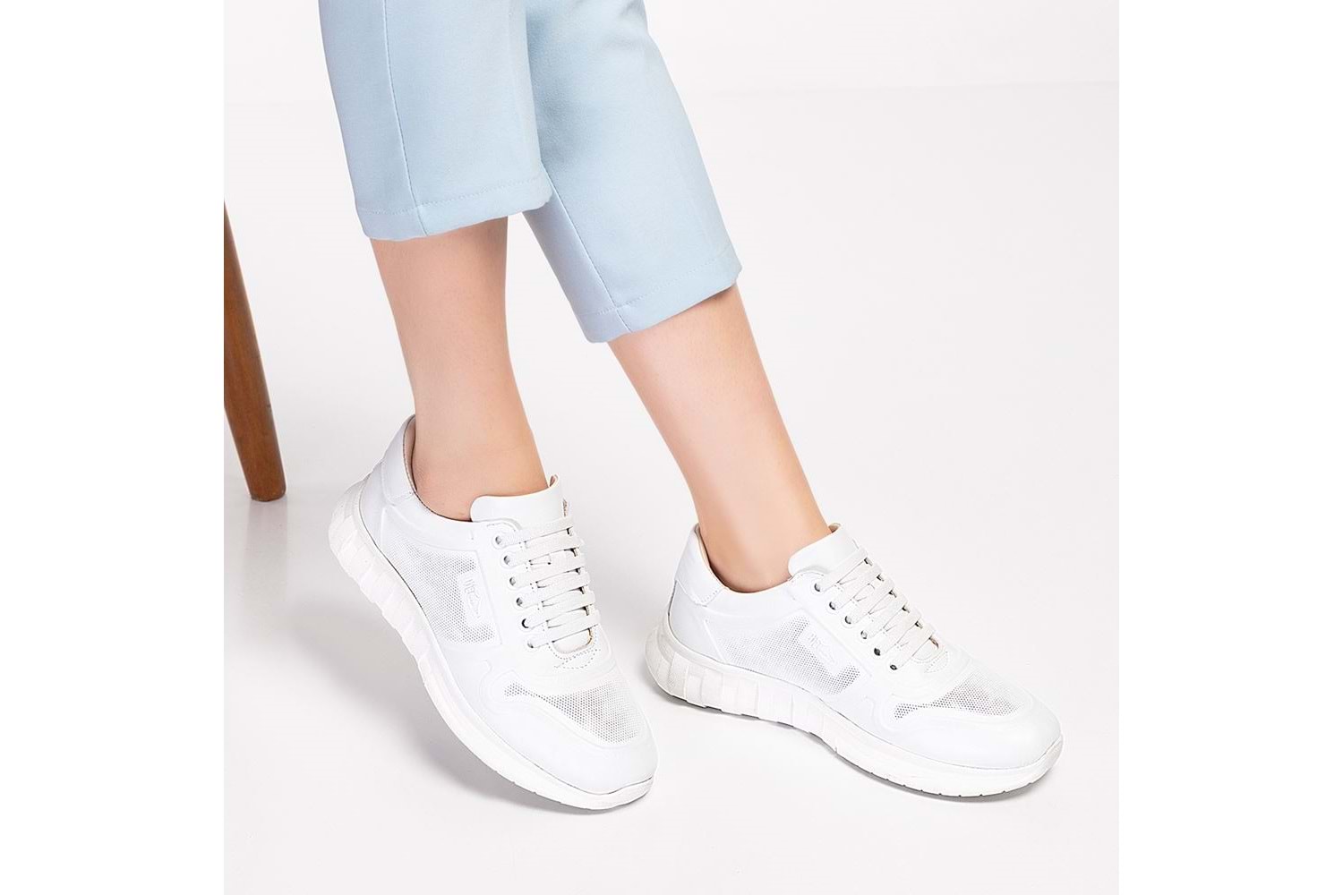 Dia Comfort Ortopedik Spor Diyabetik Ayakkabı - Beyaz - 41