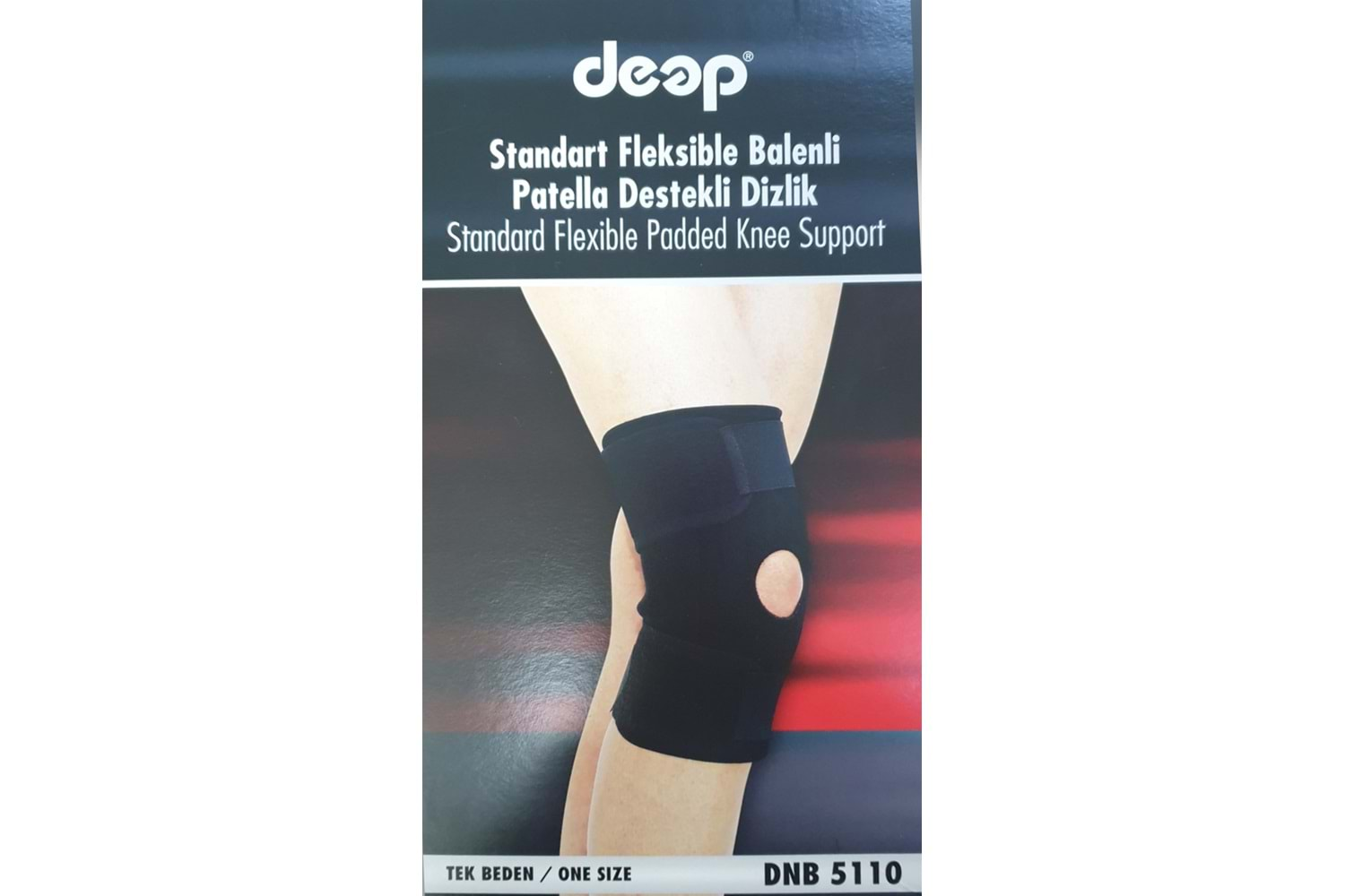 Deep Flexsible Balenli ve Patella Destekli Dizlik