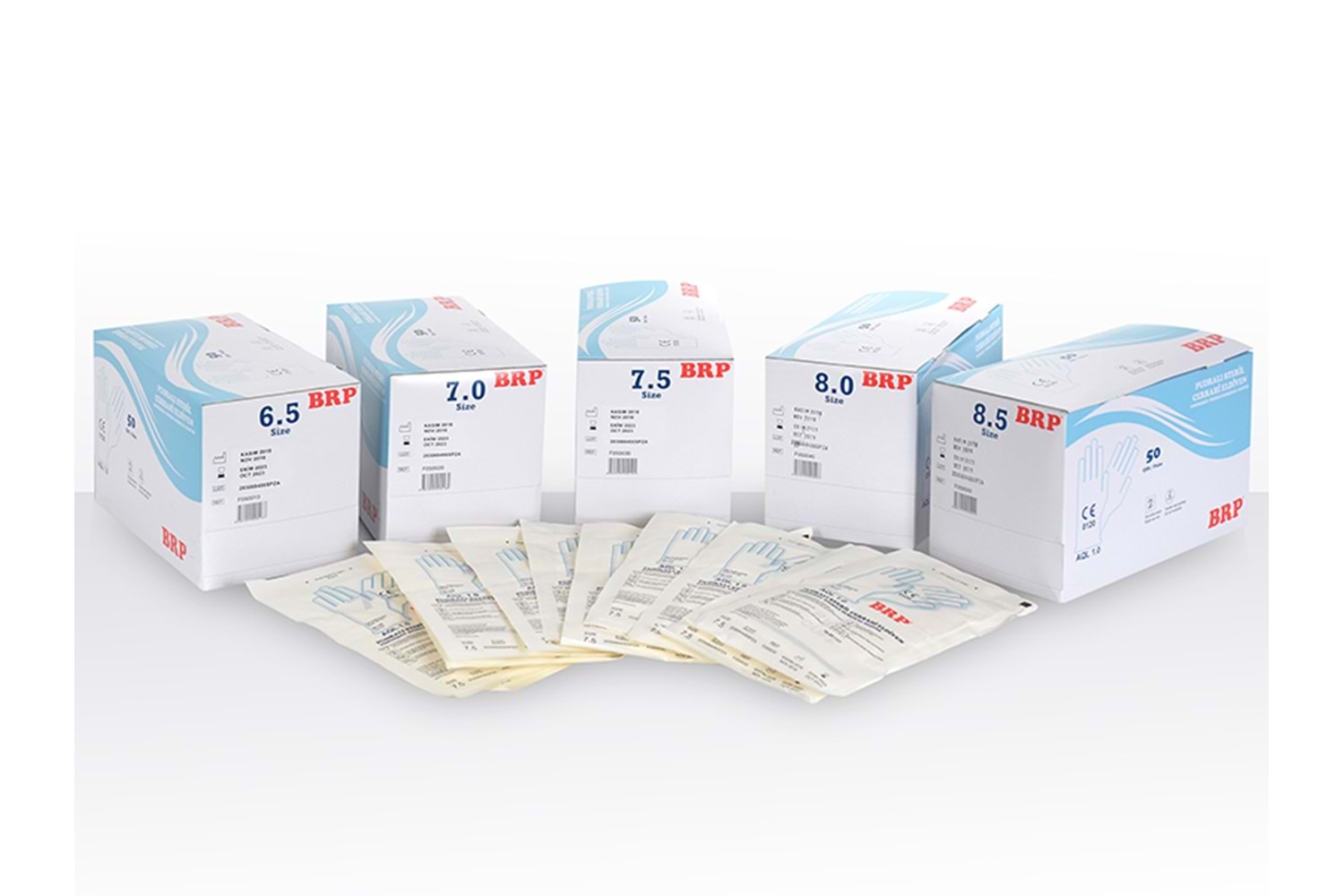 Brp Steril Eldiven Pudralı No:6,5