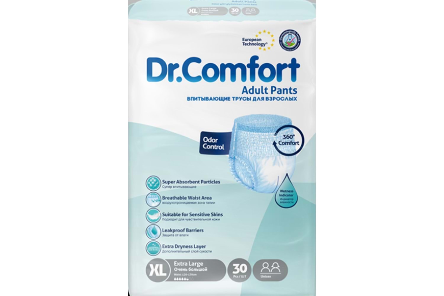 Dr. Comfort Hasta Bezi Külot XL 30 Adet