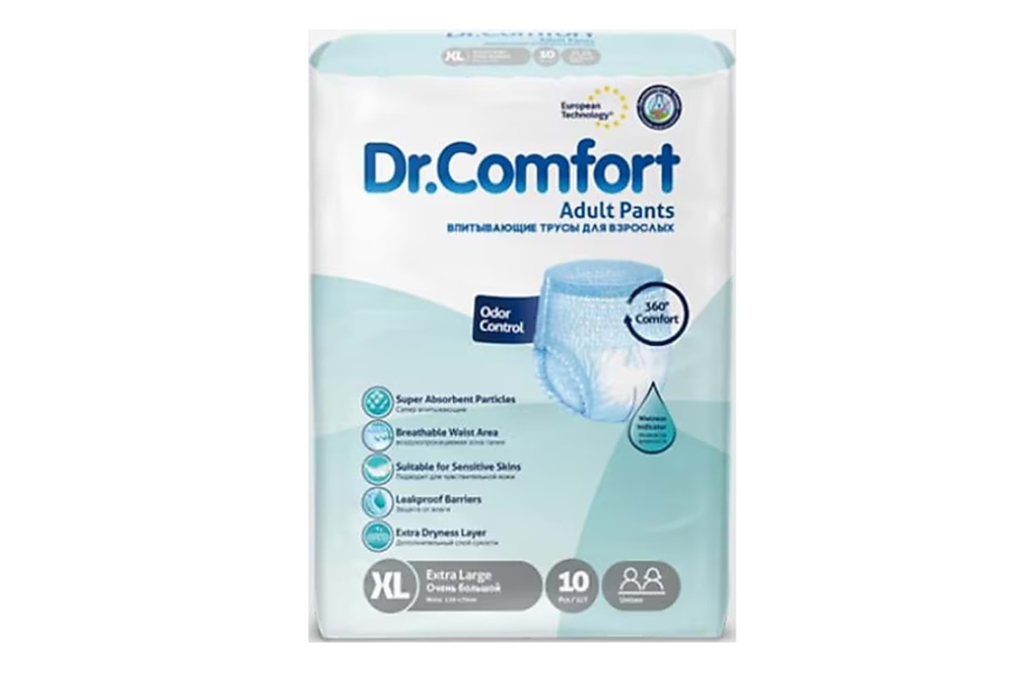 Dr. Comfort Hasta Bezi Külot XL 10 Adet