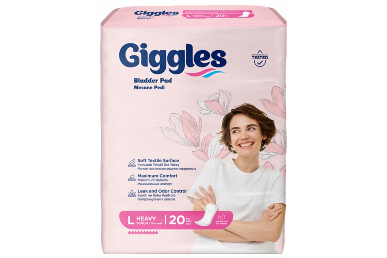 Giggles Mesane Pedi Yoğun Large 20 Adet