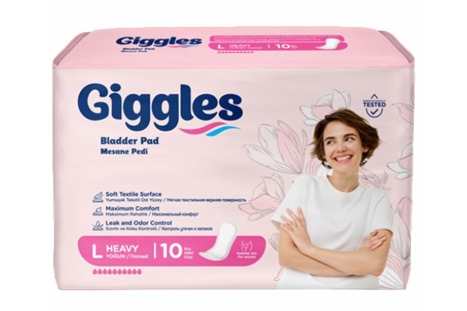 Giggles Mesane Pedi Yoğun Large 10 Adet