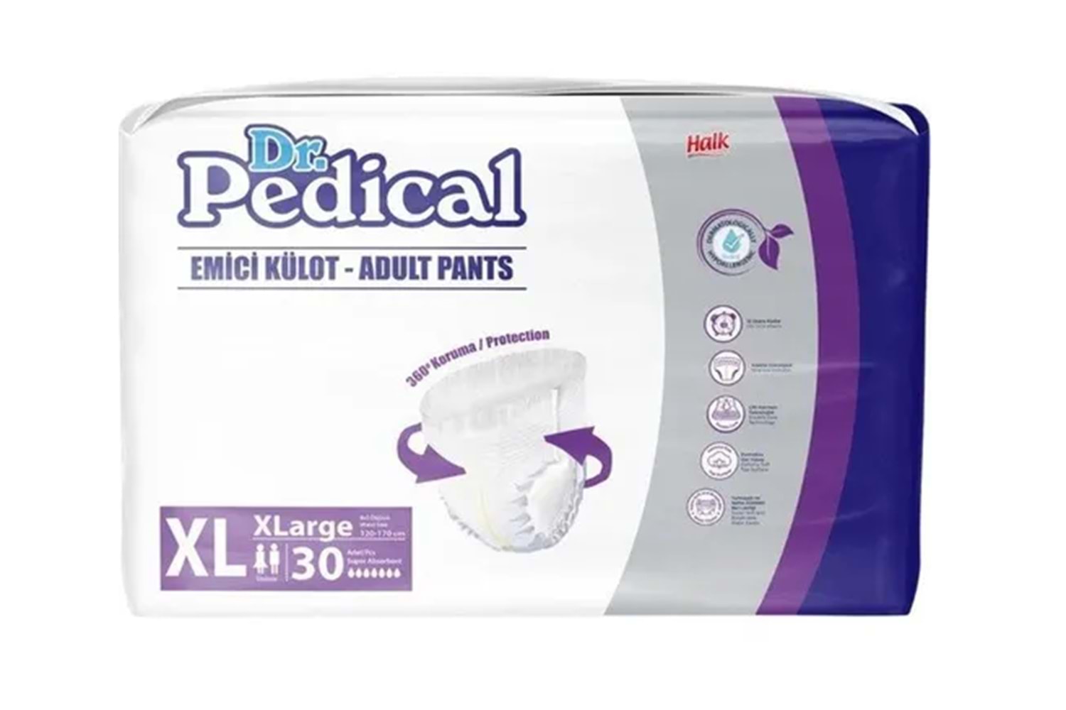 Dr. Pedical Hasta Bezi Külot XLarge 30 Adet