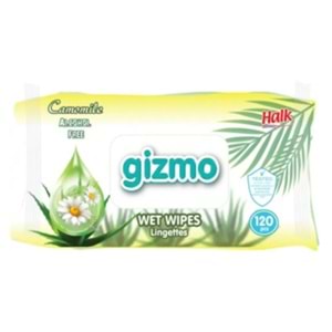 Gizmo Papatya Kokusu Islak Mendil 120 Adet