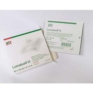 LR Lomatuell H Yapışkansız Hidrofobik Merhemli Tül Örtü 10X10Cm