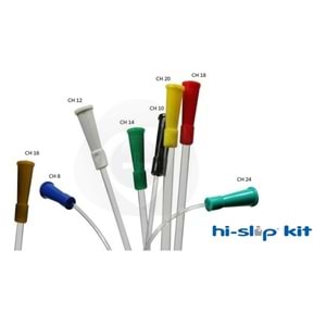 Hi-Slip Hidrofilik İdrar Sondası Kit 30 Cm Ch 10