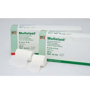 LR Mollelast Elastik Sabitleme Bandı 4Cm X4M