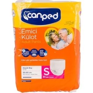 Canped Külotlu Hasta Bezi 30 Adet Small