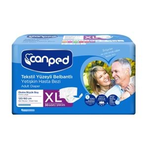 Canped Bağlamalı Hasta Bezi 30 Adet XL