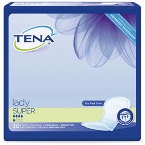 Tena Kadın Mesane Pedi Lady Süper 30 Adet