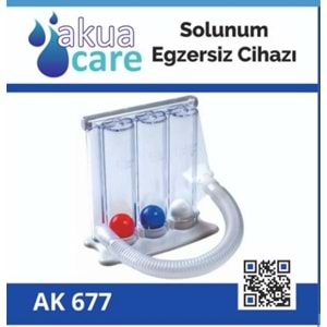 Akuacare Solunum Egzersiz Cihazı (Triflo) Kutulu