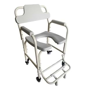 Case Tekerlekli Alüminyum Tuvalet Yükseltici