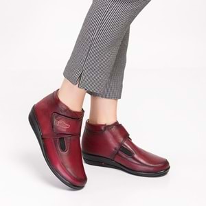 Dia Comfort Ortopedik Sadie Diyabetik Bayan Bot - Bordo - 40