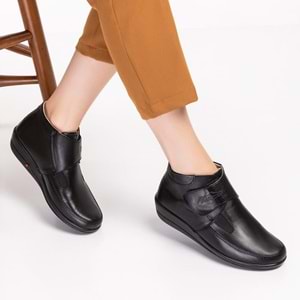 Dia Comfort Ortopedik Sadie Diyabetik Bayan Bot - Siyah - 42