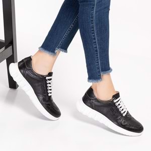 Dia Comfort Ortopedik Spor Diyabetik Ayakkabı - Siyah - 35