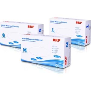 Brp Nitril Mavi Pudrasız Eldiven Large (Y)