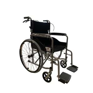 Elegant Manuel Tekerlekli Sandalye Özellikli Gri