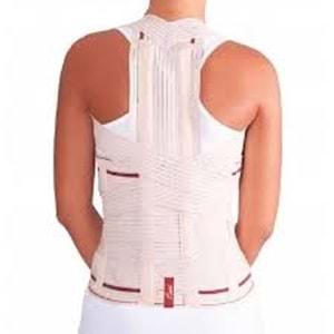 Case Dorsolomber Çelik/Fleksible Balenli Korse L