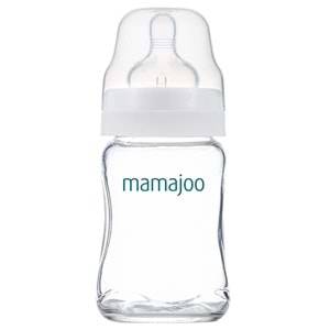 Mamajoo Cam Biberon&Biberon Emziği 180 Ml - No: 1