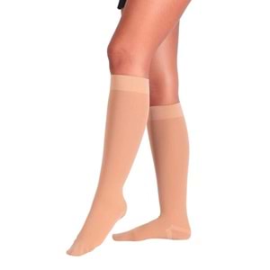 Case Diz Altı Burnu Kapalı Ccl II Varis Çorabı No:7 Ten