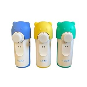 Life Net Mesh Usb Girişli-Pilli Nebulizatör MY-132 - Mavi