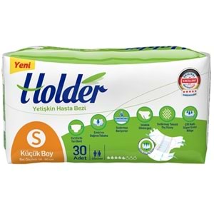 Holder Hasta Bezi Bağlamalı 30 Adet Small