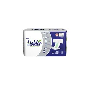 Holder Hasta Bezi Bağlamalı 30 Adet Large