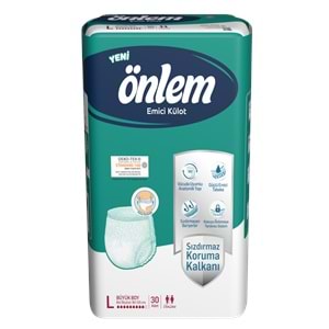 Önlem Hasta Bezi Külot 30 Adet Large