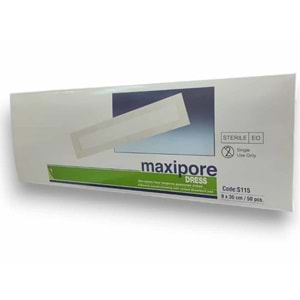 Maxipore Non-woven Yara Örtüsü 9cmX30cm