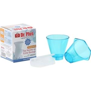 Dr. Plus İlaç Kesme ve Ezme Bardağı