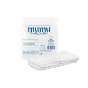 Mumu Pamuklu Ped Steril 12CmX24Cm