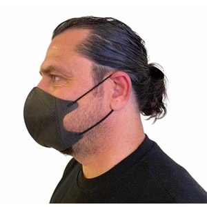 Corelife Meltblown 4 Katlı Yetişkin Maske Siyah 50 Adet