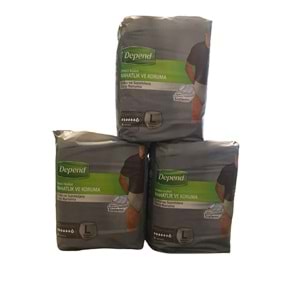 Depend Hasta Bezi Külot Erkek Large 30 Adet