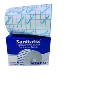 Sanitafix Elastik Sabitleme Bandı Plaster 10CmX10M