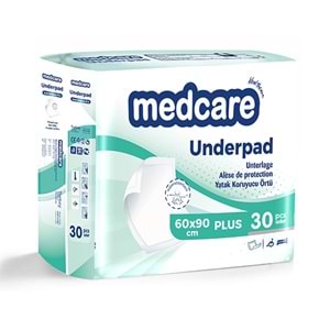 Medcare Yatak Koruyucu Yoğun Pamuk 60X90 Cm 30 Adet (Yeşil Pk)