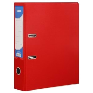 Noki Plastik Klasör Geniş Kırmızı 5 Adet