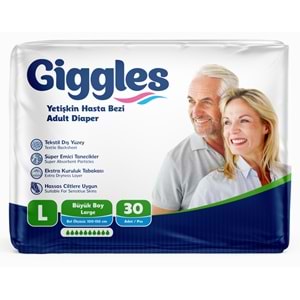 Giggles Hasta Bezi Bağlamalı Large 30 Adet