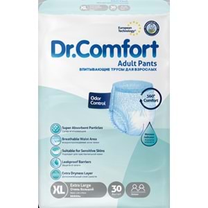 Dr. Comfort Hasta Bezi Külot XL 30 Adet