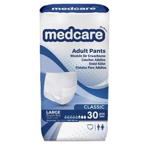 Medcare Hasta Bezi Classic Külot Large 30 Adet