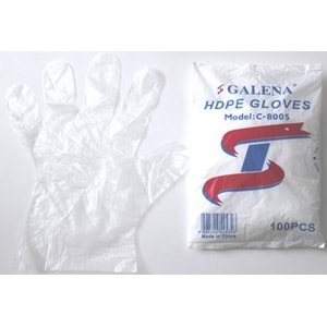 Galena Atılabilir Poşet Eldiven 100 Adet