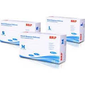 Brp Nitril Pudrasız Eldiven Mavi Medium