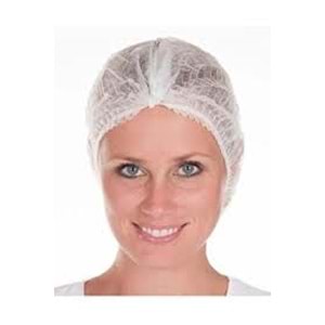 Beyaz Saç Bonesi 40 X 40 Cm 100 Adet