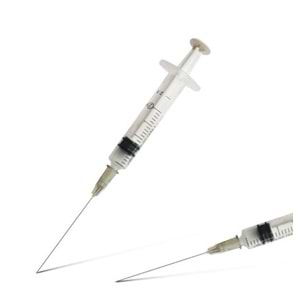 Genject Dental Enjektör 2,5 CC 3P 27Gx50 MM Kilitli Luverlock