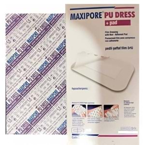 Maxipore Pedli Şeffaf Film Örtü 9X30 Cm
