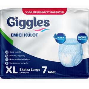 Giggles Hasta Bezi Külot XL 7 Adet