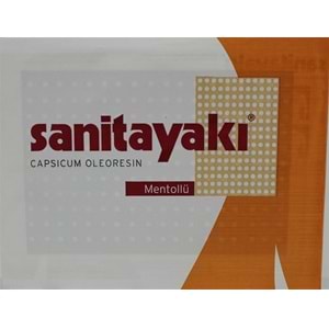 Sanita Yakı 12cmX17cm