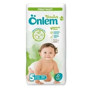 Önlem Çocuk Bezi Bağlamalı Junior No:5 52 Adet